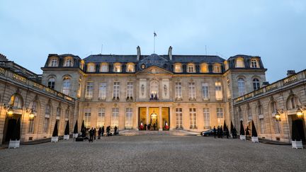 Le Palais de l'Elysée, à Paris, le 20 novembre 2017. (LUDOVIC MARIN / AFP)