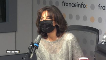 Nathalie Iannetta, directrice des sports de Radio France. (CAPTURE D'ECRAN)