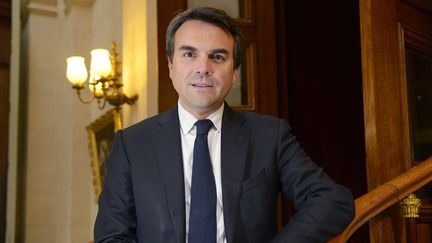 Thomas Thévenoud, à l'Assemblée nationale, à Paris, le 1er avril 2016. (BERTRAND GUAY / AFP)