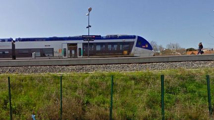 Capture d'&eacute;cran d'un clich&eacute; de la gare de Saint-Antoine, &agrave; Marseille, sur Google street view. (GOOGLE STREET VIEW / FTVI)