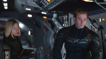 Scarlett Johansson (La Veuve Noire) et Chris Evans (Captain America) dans "Avengers : Endgame" (2019).&nbsp; (MARVEL STUDIOS)