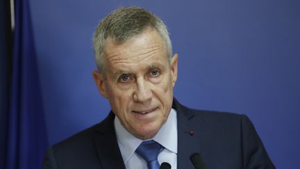 Le procureur de la République de Paris, François Molins, lors d'une conférence de presse, le 22 juin 2017 à Paris.&nbsp; (THOMAS SAMSON / AFP)