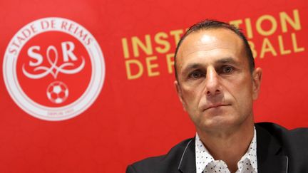 Michel Der Zakarian, entraîneur du Stade de Reims. (ANTHONY SERPE / ANTHONY SERPE)