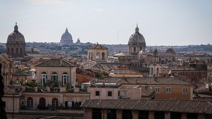 Une vue de la ville de Rome&nbsp;en Italie, le 19 juillet 2019. (ALEXANDRE GUILLAUMOT / AFP)