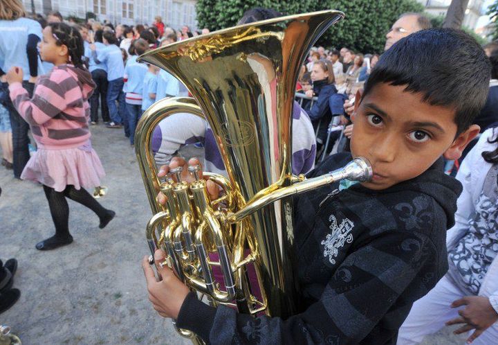 Concert de jeunes musiciens à Nantes
 (AFP/PERRY)