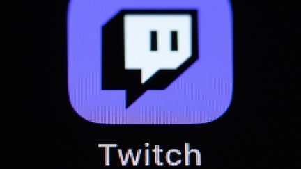 Le logo de l'application Twitch. (SILAS STEIN / DPA)