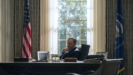 L'acteur Kevin Spacey dans la saison 3 de la s&eacute;rie "House of Cards" (SONY / PHOTO NUMÉRIQUE)