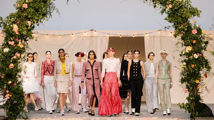 Chanel haute couture printemps-été 2021, à Paris, le 26 janvier 2021 (GARY SCHERMANN)