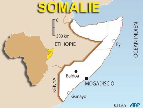 CARTE SOMALIE (AFP/LF)