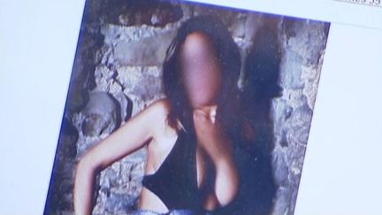 Capture d'&eacute;cran d'un site internet impliqu&eacute; dans un r&eacute;seau de prostitution de luxe d&eacute;mantel&eacute; sur la C&ocirc;te d'Azur. ( FRANCE 2 / FRANCETV INFO)