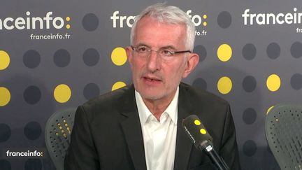 Guillaume Pepy, le 11 mai 2018. (RADIO FRANCE / FRANCE INFO)