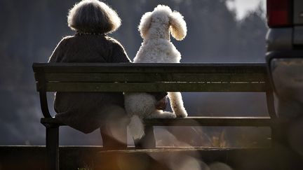 Sur un banc dans un parc de Vancouver (Canada), le 13 f&eacute;vrier 2013. (ANDY CLARK / REUTERS)