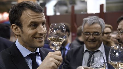 Le président de la République, Emmanuel Macron, le 3 mars 2016 à Paris. (DOMINIQUE FAGET / AFP)