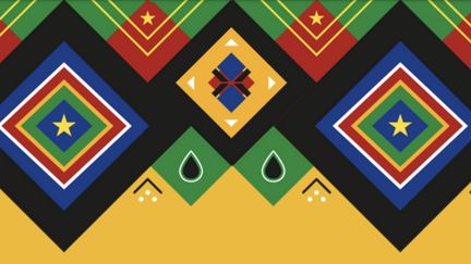 Le motif de la première biennale Euro-Africa de Montpellier (octobre 2023). (BIENNALE EURO-AFRICA DE MONTPELLIER)