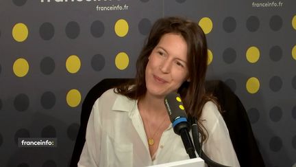 Noémie Saidi-Cottier, avocate d'Alexandra de Taddeo, était l'invitée de franceinfo lundi 24 février 2020. (FRANCEINFO / RADIO FRANCE)