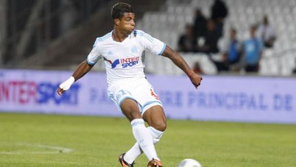 Le milieu de terrain de l'OM Mario Lemina