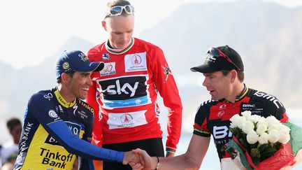 Chris Froome, Alberto Contador, et Cadel Evans, trois anciens vainqueurs, vont se retrouver sur les routes du Tour  