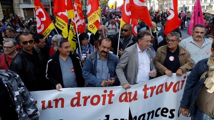 On estime qu’en 2016, on comptait 650 000 adhérents à la CGT. (PATRICK KOVARIK / AFP)