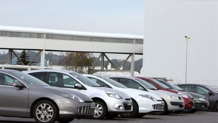 Véhicules à l'usine Renault de Sandouville (Seine-Maritime) (AFP - KENZO TRIBOUILLARD)