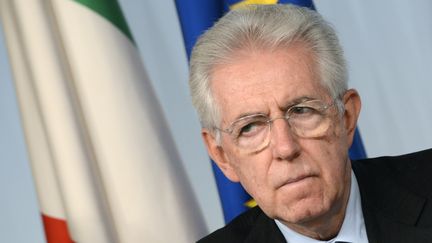 Mario Monti, le chef du gouvernement italien, &agrave; Rome (Italie), le 6 d&eacute;cembre 2012. (ANDREAS SOLARO / AFP)