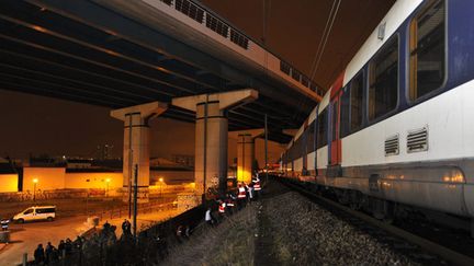  (Le 7 mars 2009, un groupe de supporters lillois avait été fauché par un RER © MaxPPP)