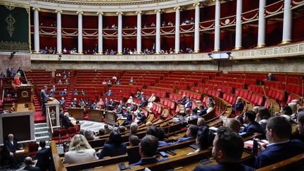 L'Assemblée nationale le 3 juin 2024. (LUDOVIC MARIN / AFP)