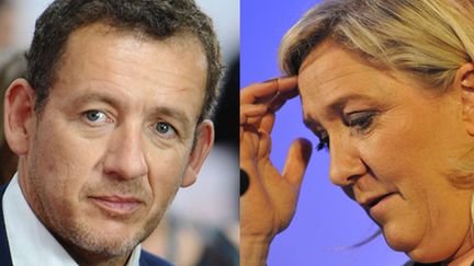 Dany Boon et Marine Le Pen 
 (SIPANY/SIPA - ROBERT BEAUFILS/SIPA)