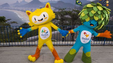 Les mascottes des Jeux Olympiques et Paralympiques de Rio 2016