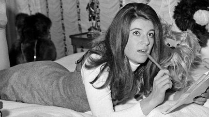 Sheila chez elle, le 22 novembre 1967
 (AFP PHOTO/UPI)