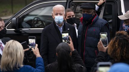 Joe Biden à Wilmington le 3 novembre 2020.&nbsp; (DREW ANGERER / GETTY IMAGES NORTH AMERICA)