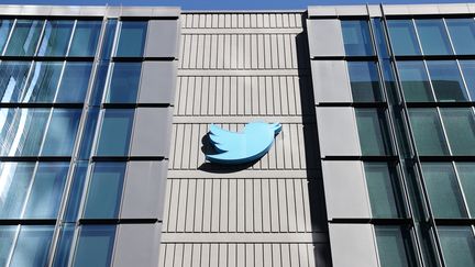 Le siège de Twitter à San Francisco, en Californie (Etats-Unis), le 5 octobre 2022.&nbsp; (TAYFUN COSKUN / ANADOLU AGENCY / AFP)