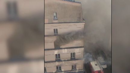 Paris : un incendie en plein cœur de la capitale