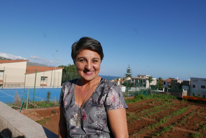 Bénédicte Saint-Mézard à Ténérife : "C'est vrai que c'est un coût important. Tous les hommes politiques, médecins, architectes, ont leurs enfants scolarisés ici" (Photo Emmanuel Langlois)