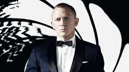 Daniel Craig sur l'affiche de Skyfall dont la chanson titre est signée Adele (DR)