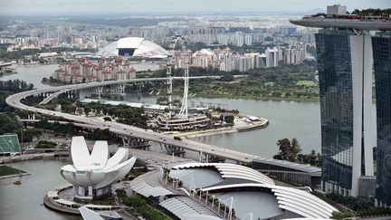 Vue de Singapour, le 20 novembre 2014. (ROSLAN RAHMAN / AFP)