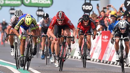 Le sprint de Zélande lors de la deuxième étape remporté par André Greipel