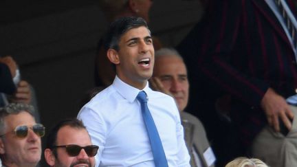 Le Premier ministre britannique Rishi Sunak le 1er juillet 2023. (ASHLEY WESTERN / COLORSPORT / SHUTTE / SIPA)