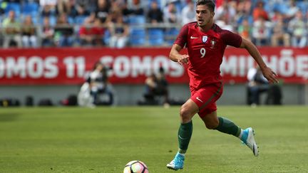 L'attaquant André Silva sous le maillot du Portugal. (PEDRO FIUZA / NURPHOTO)