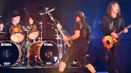 Metallica sur scène à San Francisco le 6 février 2016.
 (Kevin Winter / Getty Images North America / AFP)