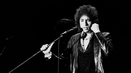 Bob Dylan en concert au Pavillon de Paris le 4 juillet 1978
 (Pierre Guillaud / AFP)