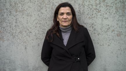 Nadia Remadna, fondatrice de la Brigade des mères à Sevran, en Seine-Saint-Denis. (YOAN VALAT / EPA)