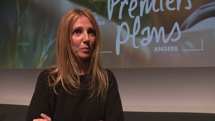 Sandrine Kiberlain au Festival Premiers Plans d'Angers. (France 3)