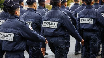 L'école de police de Montbéliard, le 20 octobre 2023. (LIONEL VADAM  / MAXPPP)