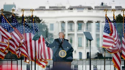 Donald Trump, le 6 janvier 2021. (MANDEL NGAN / AFP)