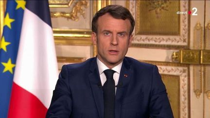 Coronavirus : "Nous sommes en guerre", déclare Emmanuel Macron. Regardez l'intéralité de l'allocution du président de la République