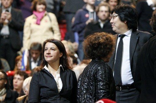 Cécile Duflot et Jean-Vincent Placé sont perçus comme des interlocuteurs direct du Parti socialiste (KENZO TRIBOUILLARD / AFP)