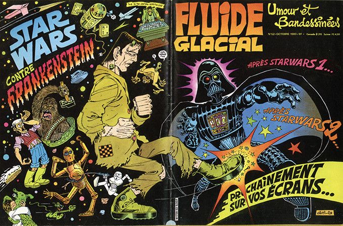 Couverture pastiche publiée par Fluide Glacial en 1980
 (DR)