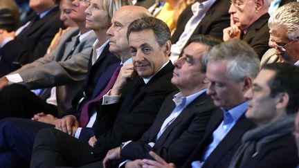 Le président des Républicains, Nicolas Sarkozy, le 27 septembre 2015. (DOMINIQUE FAGET / AFP)