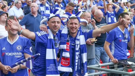 Les supporters de Chelsea (SEBASTIAN FREJ / PRO SPORTS IMAGES LTD)