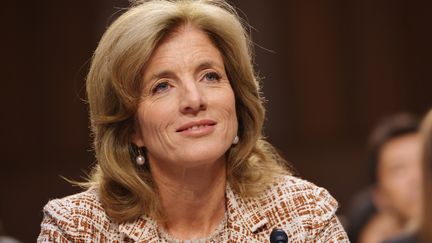 Caroline Kennedy est auditionn&eacute;e par le S&eacute;nat am&eacute;ricain, &agrave; Washington DC, le 19 septembre 2013, au sujet de sa nomination comme ambassadrice des Etats-Unis au Japon. (MANDEL NGAN / AFP)